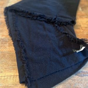 Repeat Cashmere Black Scarf